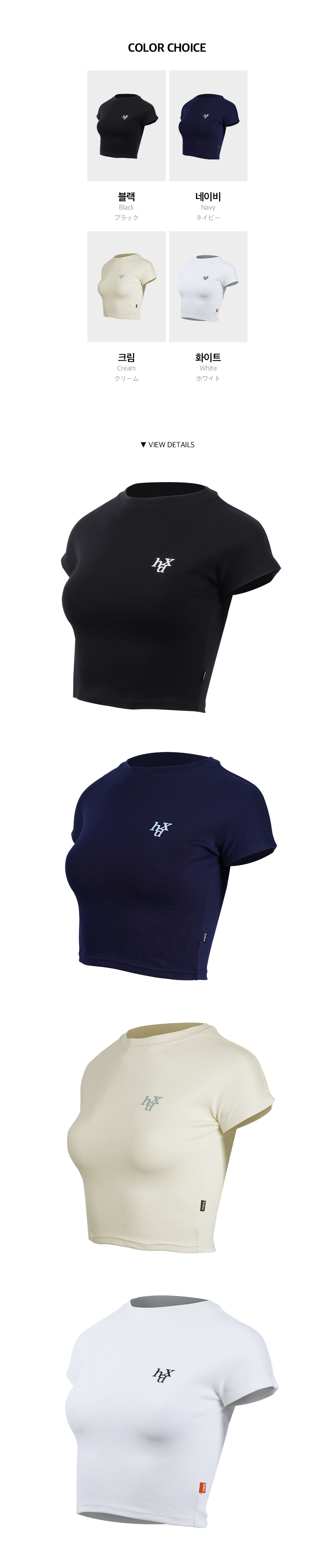 半袖Tシャツ チャコール 商品カラー画像-S5L14